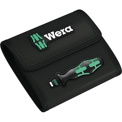 Wera 9456 Falttasche für bis zu 17-teilige Kraftform Kompakt Sätze, leer, 135 x 120 mm - 05671387001