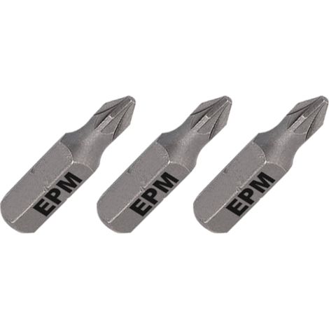 Punta per cacciavite da 25 mm, 3 pezzi PZ1 - E-400-0374 (1/3)