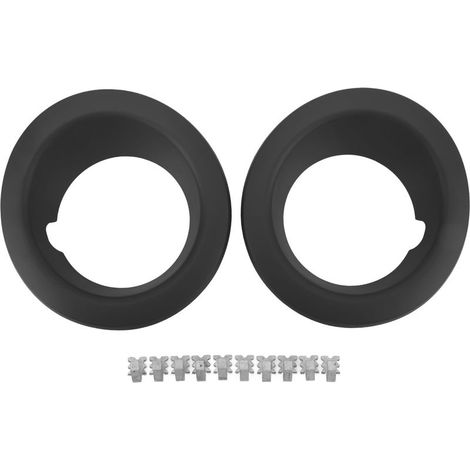 Paire de pare-fog pour Range Rover Sport L320 (2006‑2009) avec baguette DXB000231LML en ABS (1/5)