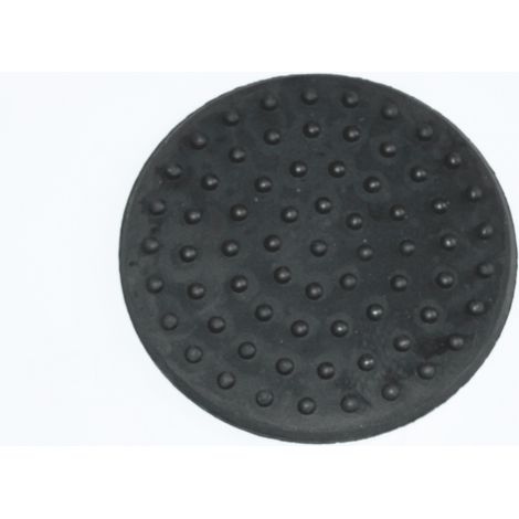 TAMPONE TAPPETINO CUSCINETTO IN GOMMA ROTONDO TONDO PROTEZIONE AUTO CRIC CRICK