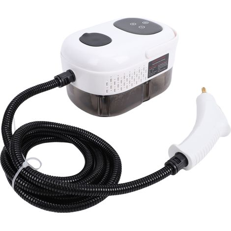 Nettoyeur vapeur portable sous pression 2500 W, 1000 ml, écran tactile, haute pression et haute température, idéal pour le nettoyage de la cuisine, blanc, prise US 110 V (1/5)