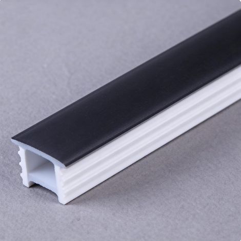 Profilé LED Silicone 5m 12x12 IP67 pour Panneaux Acoustiques (1/5)