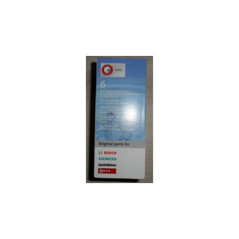 Pastillas descalcificadoras para Cafetera, Espresso BOSCH B/S/H 00311864