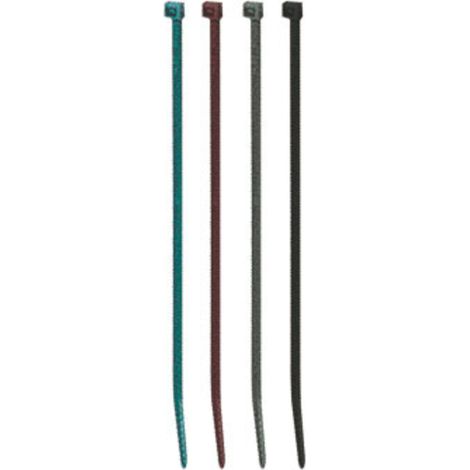 FASCETTE D'ANCORAGGIO 19 CM 50 PEZZI MARRONI NORTENE BORDURE LEGATURE GIARDINO ACCESSORI