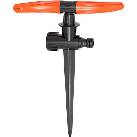 1PZ IRRIGATORE ROTANTE CON PUNTALE 2 bracci