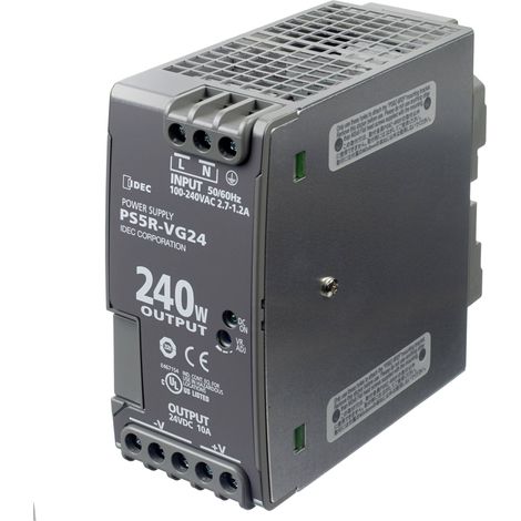 Idec PS5R-VG24 Alimentation rail DIN 240 W Nbr. de sorties:1 x Contenu 1 pc(s)
