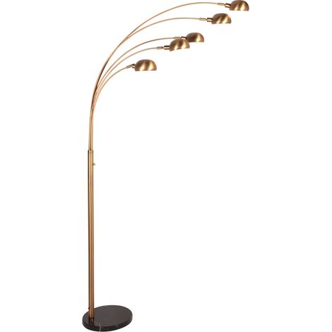 Mexlite - lampada da terra - Pentra - bronzo - marmo metallo -