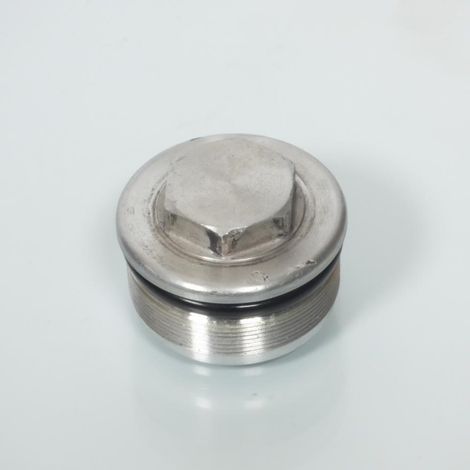 [PRODUIT D'OCCASION] Bouchon de fourche origine pour moto Suzuki 650 SVS 1999 à 2002 (1/3)