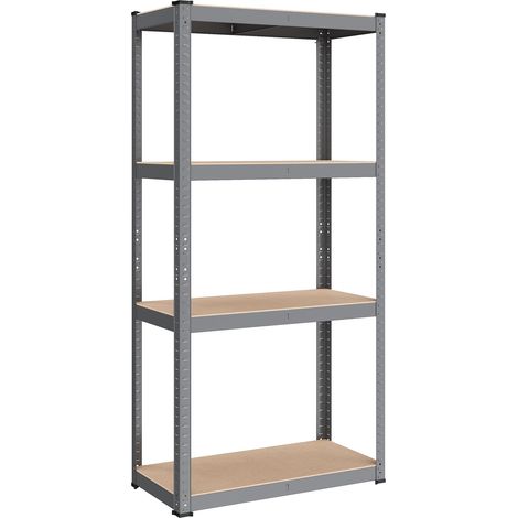 Étagère de Rangement à 4 Niveaux, 40 x 80 x 160 cm (1/5)