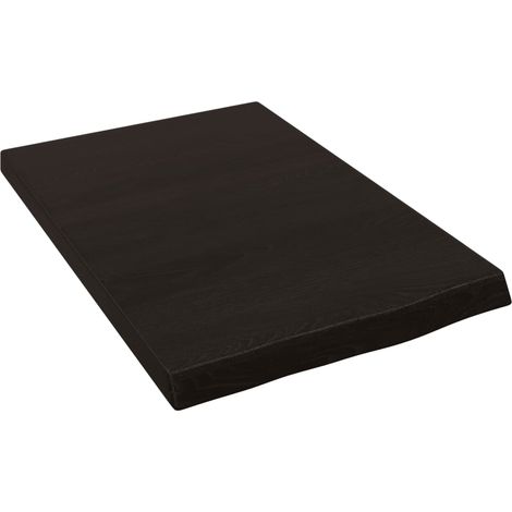 Maison Exclusive - Wandregal Dunkelbraun 40x60x(2-4) cm Massivhol (1/5)