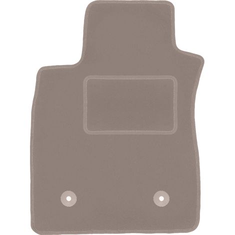 Beige Fahrermatte für: Renault Thalia II Limousine (2008-2013)
