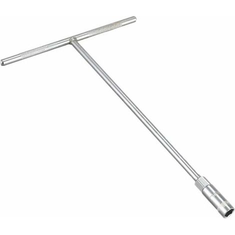 1 clé à douille longue SENRISE 13mm hexagonale en forme de T, argent (1/5)