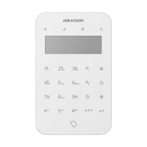 Hikvision AXPRO tastiera RFID Wireless LCD - DS-PK1-LT-WE
