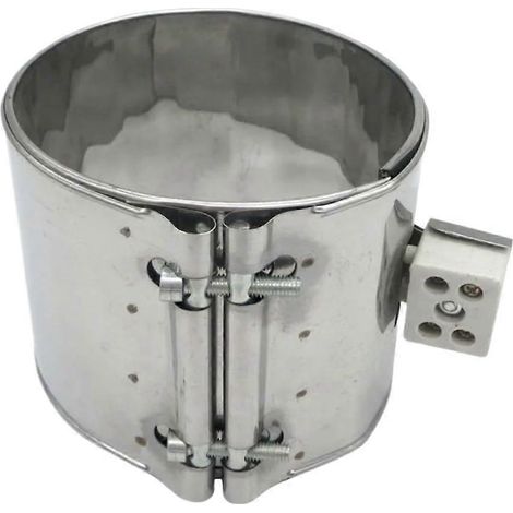 Élément chauffant en céramique, diamètre intérieur 120 mm, hauteur 40/45/50/55 mm, dimensions 120 x 45 mm (diamètre intérieur x hauteur), tension AC 110/220/380 volts, puissance 420/480/500/600 watts. (1/2)