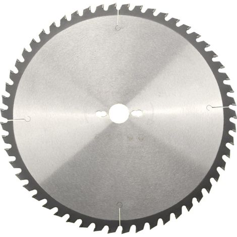 Diamwood – Lame de scie circulaire 350mm – Alésage 30mm – 54 dents – Pour bois tendre et exotique – Denture alternée 15° pour coupe nette