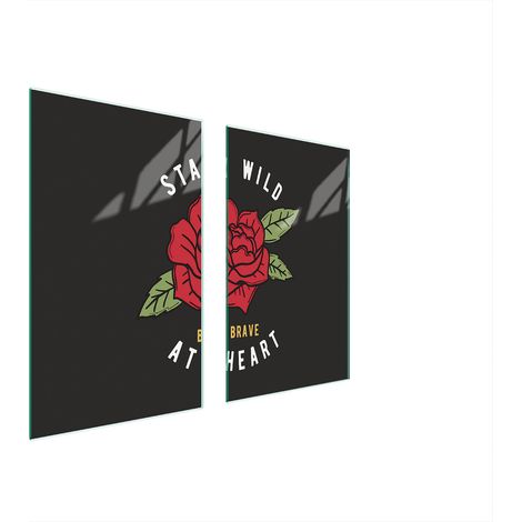PLACA PROTECTORA DE VIDRIO PARA ESTUFA 75x52 ROSA (1/5)