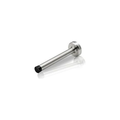 Butée de porte murale 15,2 cm en acier inoxydable – Amortissement bruit caoutchouc – Protection murale pour portes lourdes (1/5)