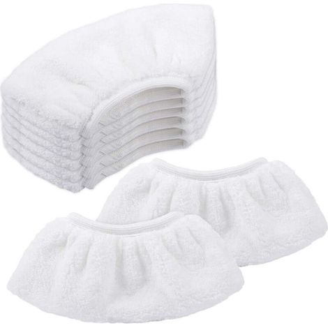 8 PCS Bonnettes Microfibre pour Kärcher, Chiffons pour Buse à Main Accessoire pour Nettoyeurs Vapeur SC 1, 2, 3, 4, 5-Fei Yu (1/5)