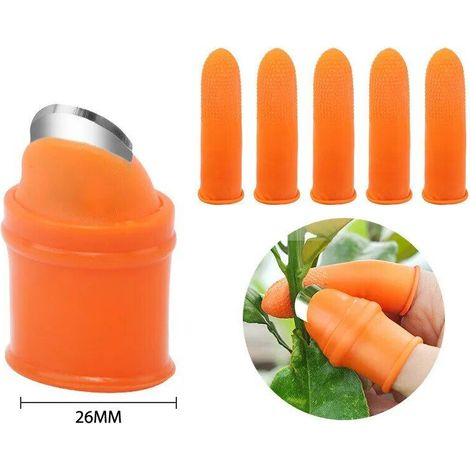 Thumb Cutter Garden Tools Pruning Scissors Garden Picking Plant Vegetable Separator Finger Multifunction Tool Kitchen Cutter (1/5)