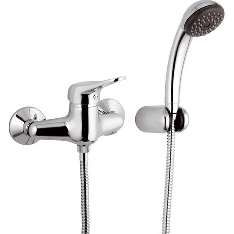 Rubinetto esterno per doccia con doccia duplex - serie kiss (1/3)