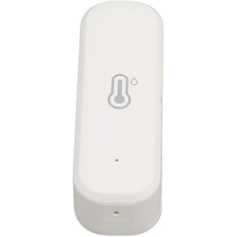 Capteur de Température et d'humidité, Thermomètre Intérieur Hygromètre, WiFi pour Moniteur de Capteur d'humidité de Température Extérieure Zigbee avec Alerte, pour Applications (1/4)