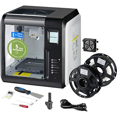 Stampante 3D Bresser Rex Wifi piastra riscaldata 150x150x150 mm (1/4)
