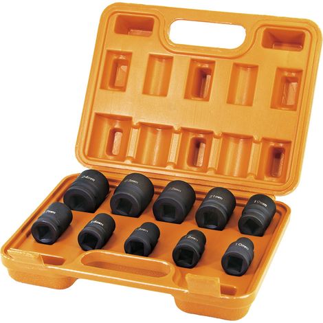 Vasos de impacto ½ pulg, juego 10 piezas (1/3)