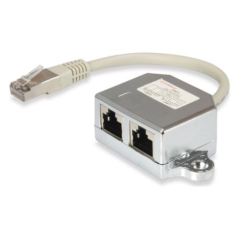 Divisor de red plateado Equip 127608 (1/4)