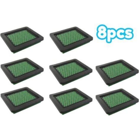 Compatible avec les filtres à air pour tondeuse à gazon Honda 21821 Honda GC135, GCV135, GC160, GCV140, GCV145, GCV160, GCV170, GCV160AC et GCV190 Honda 17211 (paquet de 8).