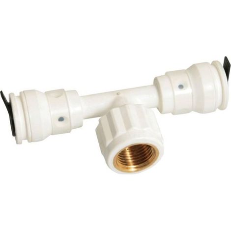 Aluverbund Steckfitting Henco Vision T-Stück Innengewinde 26 x 3 - 3/4" - 26 x 3