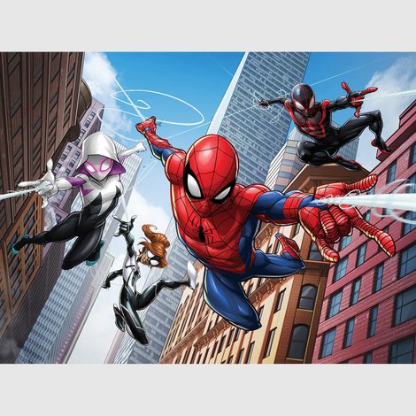 Papier peint intissé - Équipe Marvel Spider-Man - 360x270 cm (1/2)