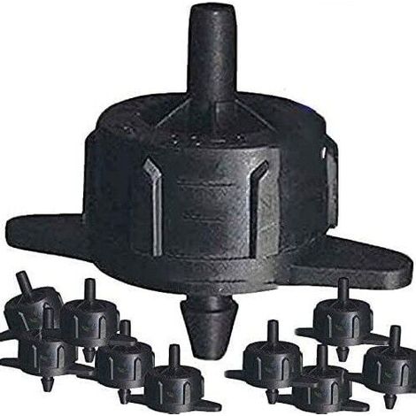 Lot de 25 Goutteur autorégulant 4 l/h, Goutteurs d'irrigation en ligne système micro, Goutteur pour arrosage agriole et jardinag (1/5)