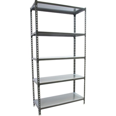 SimonRack Scaffale Portaoggetti, 2000x1100x500 mm, 5 Ripiani, Portata 200 kg per Ripiano, Metallo, Scaffale da Garage, Antracite/Zincato – Simonclick (1/4)