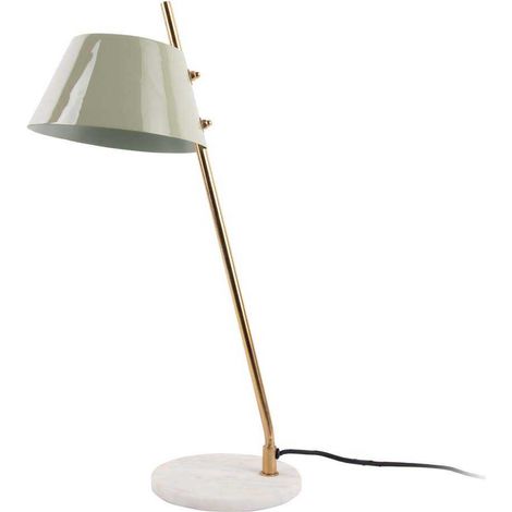 Lampe à poser en métal et marbre Savvy (1/4)
