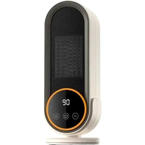 Tragbarer elektrischer Heizlüfter mit Touchscreen, Fernbedienung und Timer, Handwärmer, Heizgerät für Zuhause und Büro (USA) (1/5)