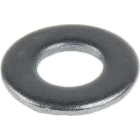 Rondelle plate, M3, Acier, 3.2mm x 7mm, Zingué ( Prix pour Sachet de 250 )
