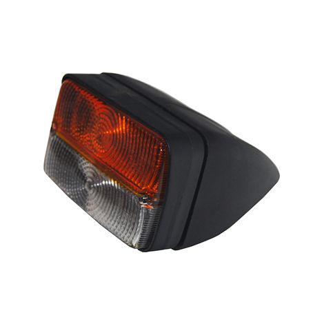 Feu Latéral Avant Incliné 22° Adaptable - L: 120mm, H: 80mm -pl