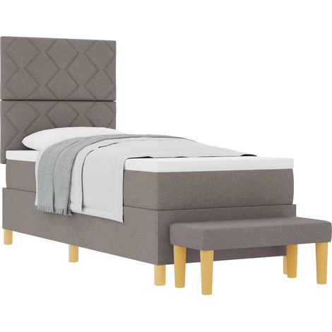 Maison Exclusive - Letto a molle con testiera Talpa 200 x 80 cm Tessuto (1/5)
