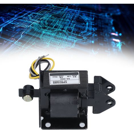Électroaimant de traction BERM® SA-3502, électroaimant miniature à traction-poussée, 220 V CA (1/5)