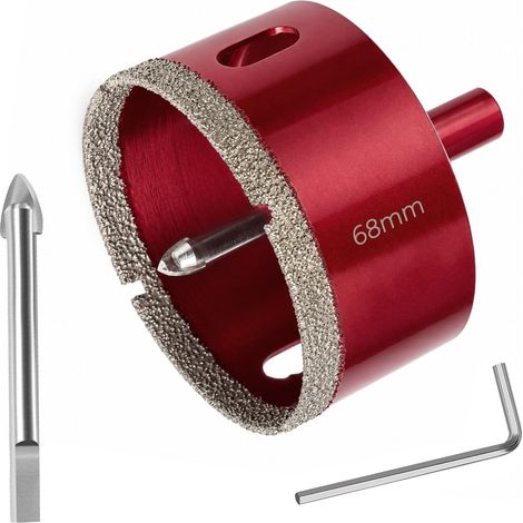 Scie Cloche Diamantée Tige Triangulaire 9.8mm Universelle (1/5)
