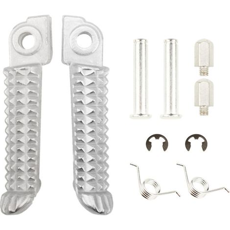 Repose-pieds pour moto, compatibles avec les modèles Yamaha YZF R1 (1998-2014), YZF R6 (1999-2012) et YZF R6S (2003-2008). (1/5)