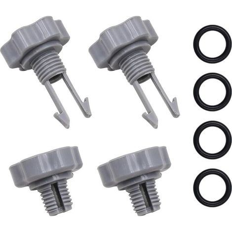 Ersatzdichtungssatz für die Filterpumpe 25004/2500, kompatibel mit Ersatzteilen für Intex-Poolfilterpumpen (4er-Pack)