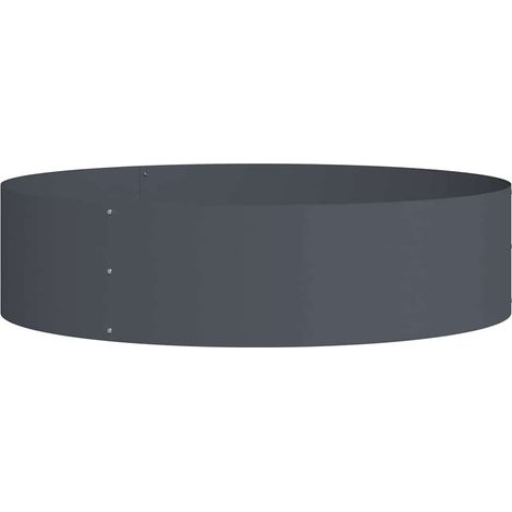 Maison Exclusive - Pflanzenring Anthrazit 80 x 80 x 20 cm Kaltgew