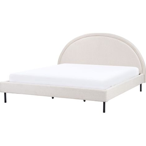 Bed Fabric MARGUT 180 x 200 cm (EU Super King) Light Beige