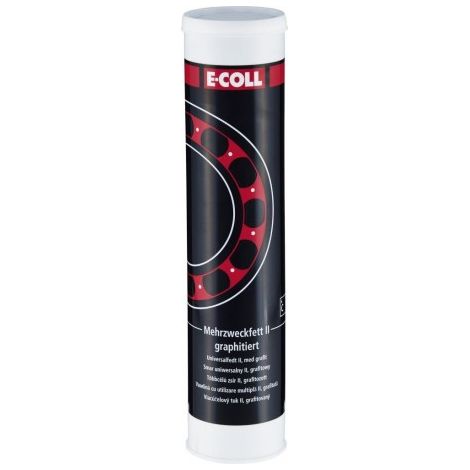 Cartouche graisse II 400g 400g graphite E-COLL EE (Par 12) (1/4)