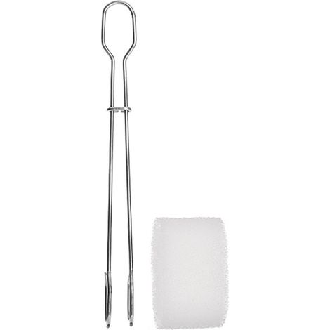 Spazzola per Bottiglie in Acciaio Inox – Manico Lungo Ergonomico e Design Elegante – Igiene Garantita per Casa e Uffici (1/5)
