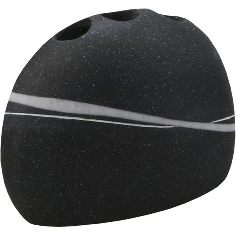 Optima Sidao Zahnbürstenhalter aus Polyresin, Schwarz (SID11)