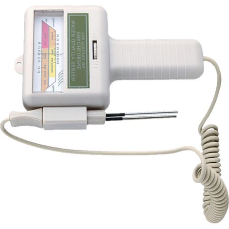Testeur de L eau de Piscine Ph ABS Alliage Blanc Portable (1/5)