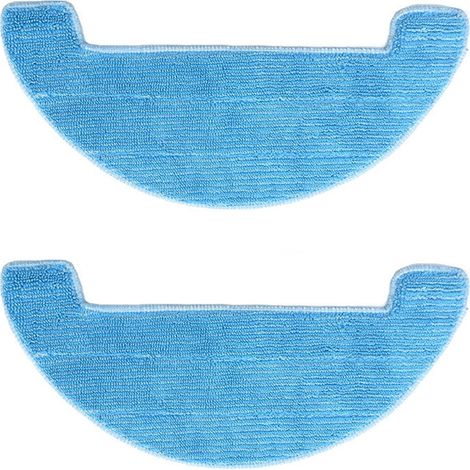 Accessoires compatibles avec la balayeuse ILIFE A4 : brosse principale, brosse rotative, brosse latérale, plaque de protection, filtre, chiffon de nettoyage (2 pièces). (1/5)