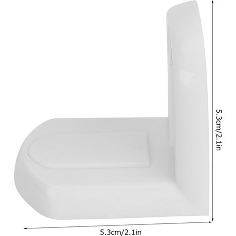 Ensemble de 24 équerres de fixation d'angle droit en forme de L pour meubles (1/5)